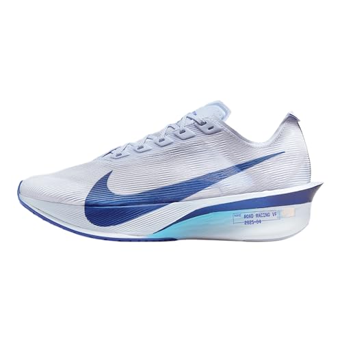 Nike Vaporfly 4 Women's Road Racing Shoes (HF6412-001, Ghost/Persian Violet/Football Grey/Blue Void)