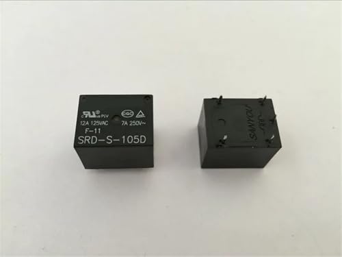 Relé de potencia PCB SRD-S-112D CC con pines de alta conductividad para circuitos estables
