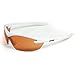 Maxx HD GT High Definition Half Frame Sunglasses (White)