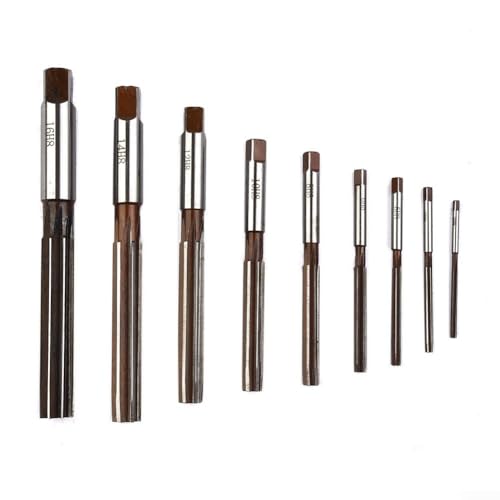 Lot de 9 alésoirs à tige droite H8 de 3 à 16 mm pour machine à tour