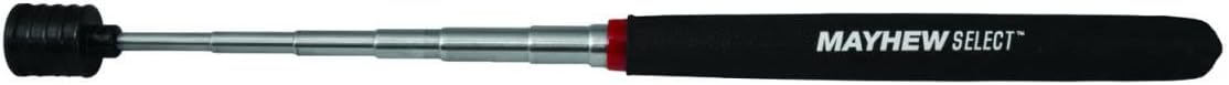 Mayhew Select 17810 14-Pound Capacity PMG01 Magnetic Pick-Up Tool with Stainless Steel Telescope