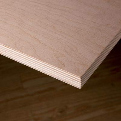 18MM 3/4" x 12" x 24" Premium Baltic Birch Plywood Box of 6 B/BB Grade Birch Veneer Sheets one Clear face