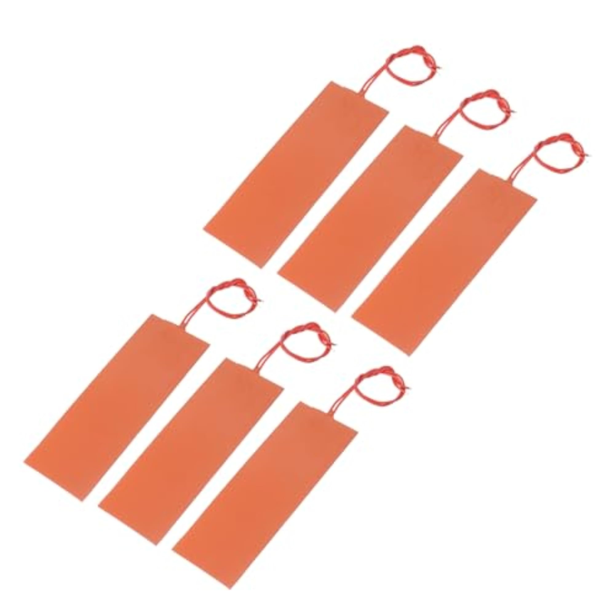Silicone Heating Pad, Flexible Heating Plate, Pack of 6
