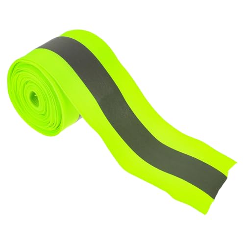 TOKIDNY Reflektor Klebeband Für Sicherheitsband Reflektierend Reflektorband Selbstklebend Warnband Reflektierendes Band Für Fahrräder Und Kleidung Leuchtstoffröhren Reflektierend