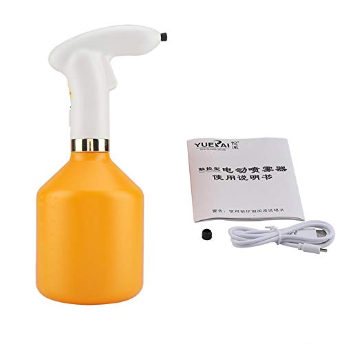 Preisvergleich Produktbild Elektrische USB Drucksprüher Universal Sprüher elektrisch Gartenspritze Unkrautspritze Haushaltspflanzen Blumen Gießkanne Sprinklerflasche mit ergonomischem Griff verstellbare Sprühdüse(1L)