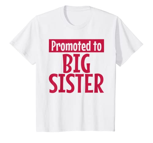 Niños Diversión promovida a la hermana mayor - Nuevo bebé Hermano mayor Camiseta