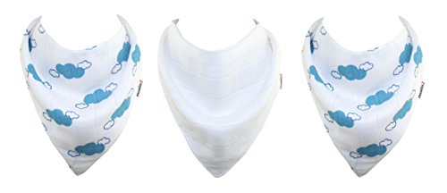 MuslinZ MUZBC-3BCB Bandana Bleu Cover