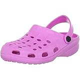 elefanten clogs 24 Leicht und bequem Playshoes Unisex-Kinder Eva Clogs, Pink (Rose 14), 22/23 EU, 171727,