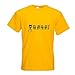 Kiwistar - T-shirt Speed Camera in 15 pour homme avec imprimé amusant en coton Tailles S, M, L, XL, XXL, jaune, L