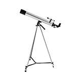 zielfernrohr für sturmgewehr 90 Dieses astronomische 50-mm-Refraktor-Teleskop enthält 2 Okulare (H6 mm, H12 mm), einen Aufrichter, eine Brennweite von 600 mm, eine große Sicht, perfekt für die Beobachtung von Aurora, Mond, Planeten, Meteor, Landschaft, Vogel.