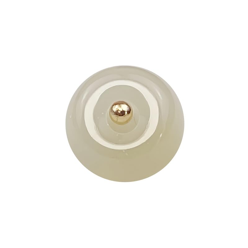 Guziki perłowe Guziki perłowe, 20 szt., 11 mm, fioletowe, małe, okrągłe kulki, do wyrobu tkanin, z żywicy, trzonkiem(19# Black)