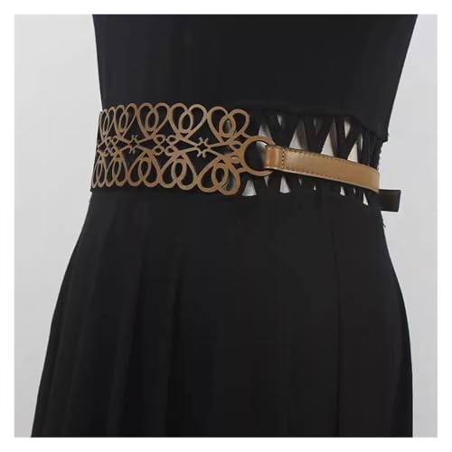 Women's Hollow out Cummerbunds Female Dress Corsets Waistband Belts Decoration Wide Belt for decoration3