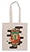 Owlstranaut Einkaufstasche Groceries Beige Shopping Bag