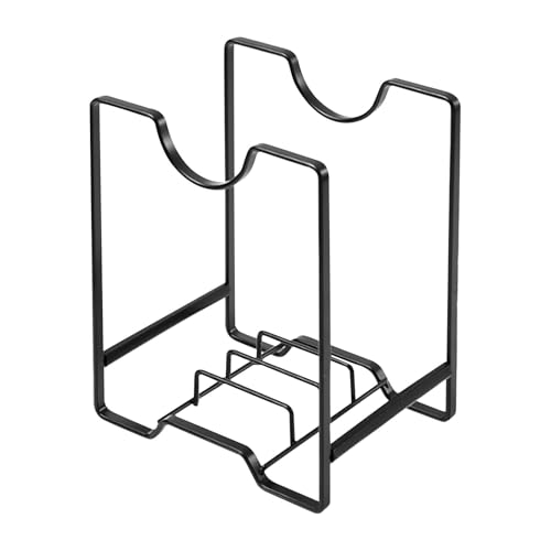 Escurreplatos de cocina, escurridor de platos de metal pequeño, organizador de tabla de cortar, soporte de platos huecos, almacenamiento de encimera de cocina, organizador de platos y platos, estante