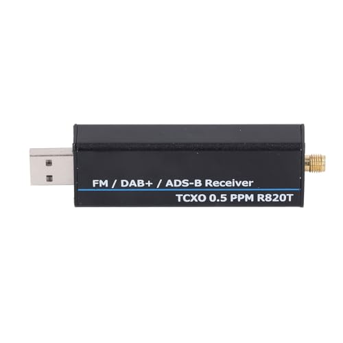 Odbiornik SDR RTL2832U R820T2 100 KHz-1766 MHz TCXO 0,5 PPM Aluminium USB