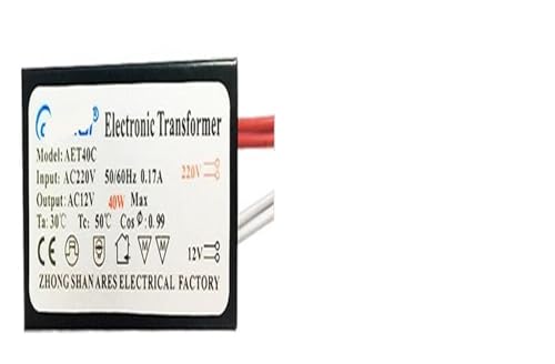 Transformateur électronique de puissance AC 220V à AC 12V pilote 40W