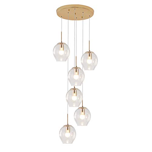 Luminaire suspendu réglable en fer forgé gris fumé haut de gamme