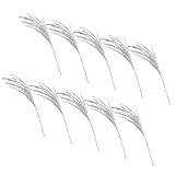 Luoyiyuan エレガントなキラキラスパンコールステム クリスマスツリーグリッター ベリーステム ホリデーデコレーションやクリスマス花瓶フィラー フェスティバル花瓶フィラー 10個