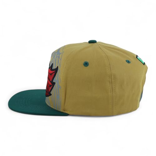 Image of Hecho En Mexico Eagle 3D Embroidered Flat Bill Snapback Cap