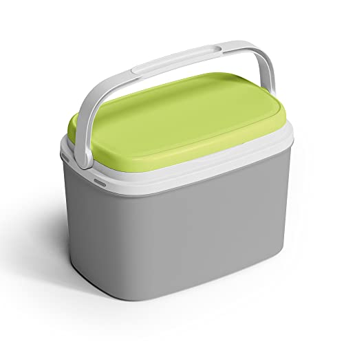 Large Cooler Box Camping Beach Lunch Picnic Insulated Food Freezer Box (Green)