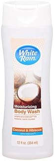 White Rain (ホワイトレイン) Coconut & Hibiscus (354ml) ボディウォッシュ ボディソープ いい香り いい 匂い ココナッツの香り 女性 男性 メンズ 本体 液体