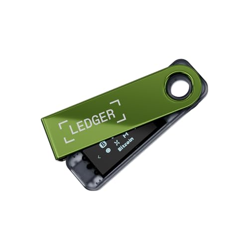 Ledger Nano S Plus — doskonały portfel sprzętowy klasy podstawowej do bezpiecznego zarządzania wszystkimi Twoimi krypto i NFT. (Utleniona zieleń)