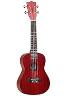 For you: 1 x Tanglewood TWT-3TR TIARE Concert Ukulele – Transparent Red YOUR BENEFIT: Focused Sound - Great Sustain BEST MATERIALS: Mahogany body - Black walnut laying Best quality: made by Tanglewood in the long tradition