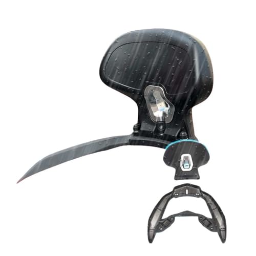 Dossier passager moto pour NMAX155 2020-2023 avec appui-dos noir