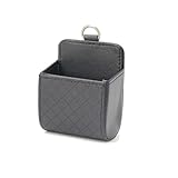 AXIYUE Auto Lüftung Aufbewahrungsbox für Isuzu D-MAX (RA/RC RT RG 2002-2025 2026),Organizer Tasche Mit Haken Für Handy Brille Schlüssel,Fahrzeug Innenraum Verstaumöglichkeit Fach,Black