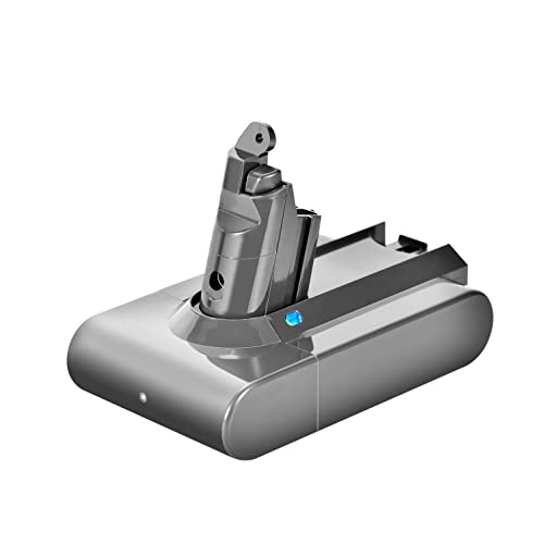 Batterie de remplacement V6 pour Dyson V6 DC58 DC59 DC61 DC62 DC72 DC74 Absolute Animal Motorhead Slim SV03 SV04 SV05 SV06 SV07 SV09 Aspirateur à main sans fil, batterie au lithium 21,6 V 4500 mAh
