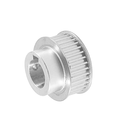 Timing Pulley HTD3M 38T Keyway Timing Pulley, 8/10/12/12.7/14/15/16/17mm Bore, Keyway Diameter 3/4/5mm, for Belt Width 9/10/15mm (NO.1253)(Width 15mm,10mm Keyway 4x1.8)