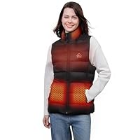 Heated Vest Women with Battary Pack, Rechargeable Women's Lightweight Heating Vests, Ideal Gifts for Wife Her