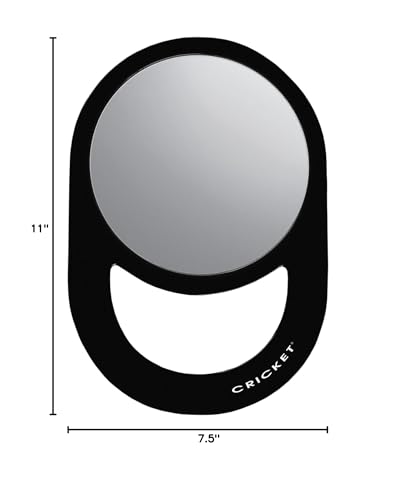 Espejo de mano ovalado Cricket 11 in x 7.5 in miniatura 4