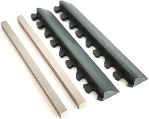 Synthetic Ice Edging & Puck Stopper, 18" for Potent Tiles