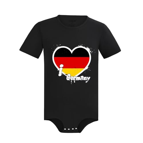 Body à manches courtes pour hommes Landofgenie avec motif drapeaux