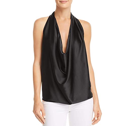 Ramy Brook Womens Harriet Blouse, Black, Medium Us #TOP6