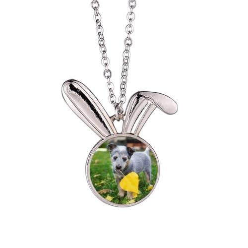 Collier lapin pour chiot idéal pour vos séances photos de printemps