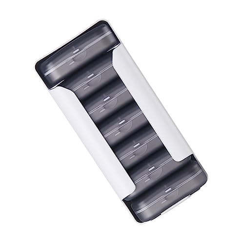 minkissy 段室 携帯用 入れケース 取り外し可能な小けコンパートメント付き 品収納 容器 素材 旅行用ピルボックス