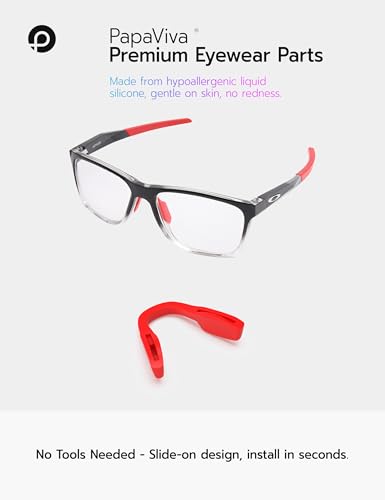 Image of Replacement Nose Pad for Oakley Activate OX8173 / Activate Asian Fit OX8169F - Red Euro Fit