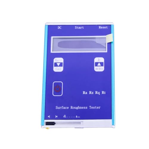 Roughness Tester, Portable Surface Roughness Gauge Precision Tester for Industrial Metal Parts Inspection,for Metal Plastic Wood Finish Measurement