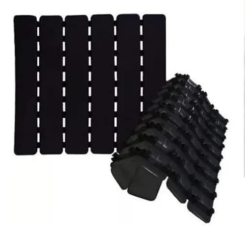 Tapete Estrado Para Box Antiaderente 53x48cm Preto