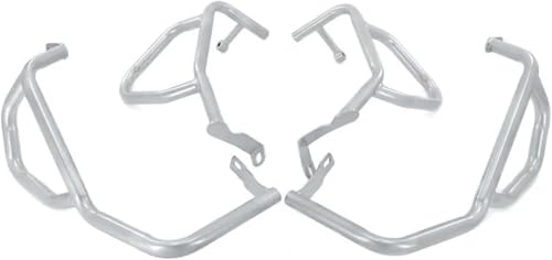 Pare-chocs de moto CB500X CB500F 2013-2018 kit de crash bars de protection argent