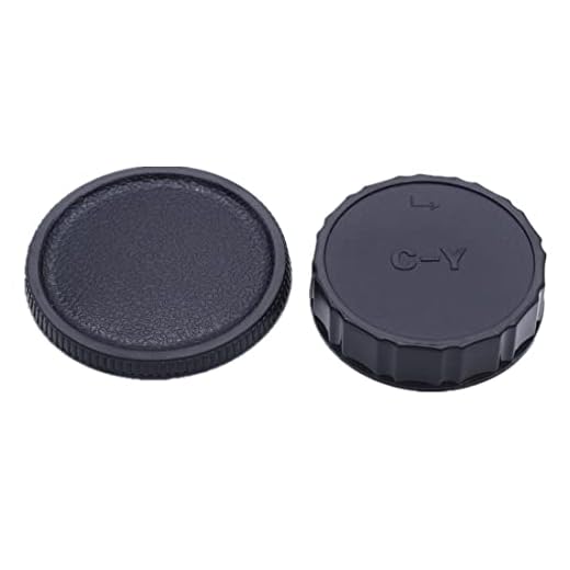 C/Y Camera Body and Rear Lens caps,Compatible with for CONTAX Yashica C/Y Mount Lens&Cameras
