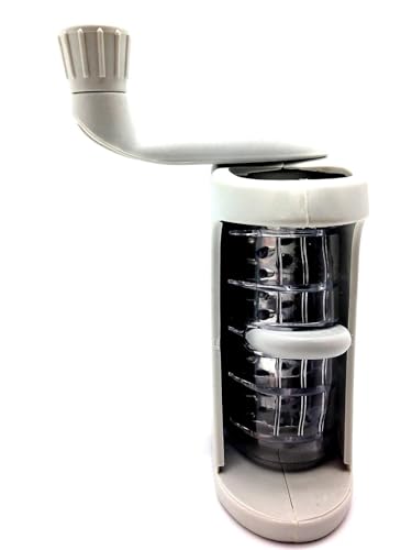 Rallador de mano giratorio para cocina miniatura 3