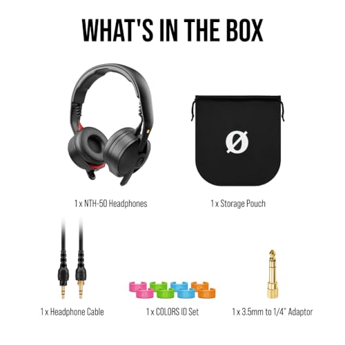 NTH-50 Professional On-Ear Headphones 商品画像9
