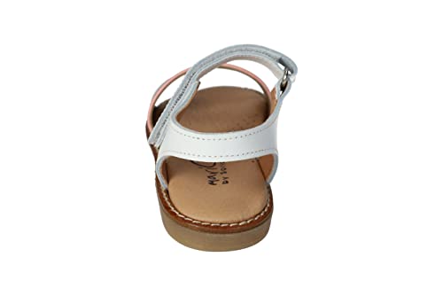 Sandales en cuir pour filles multicolores confortables légères été taille 33