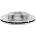 ACDelco 18A552A Advantage Non-Coated Front Disc Brake Rotor