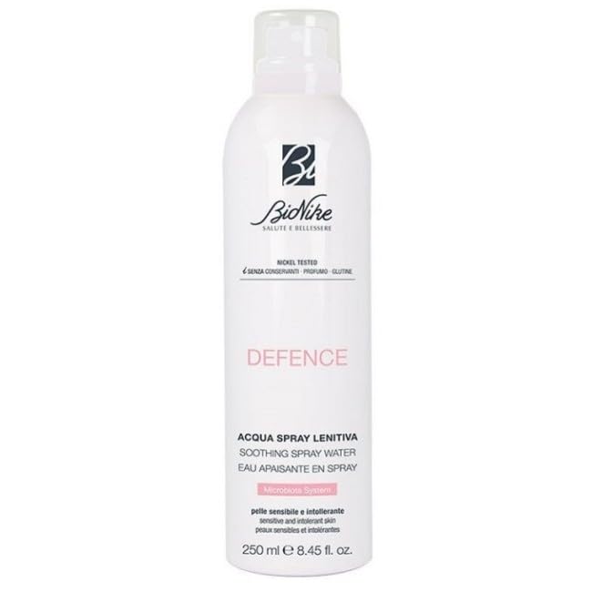 promo 2 pezzi Bionike Defence - Acqua Spray Lenitiva per un Immediato Effetto Rinfrescante e Addolcente, Rinforza la Barriera Cutanea, Attenua gli Arrossamenti e Dona Benessere, 2 pezzi da 250 ml