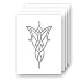 Arwen's Evenstar SMALL Vinyl Car/Laptop Decal