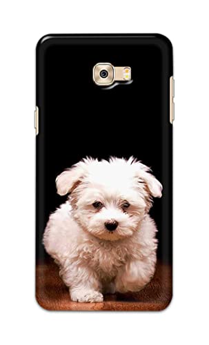 Image of PRINTFIDAA� Printed Hard Back Cover Case for Samsung Galaxy C7 Pro Back Cover (Puppy Dog) -2808